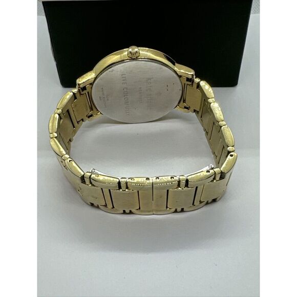 Kate Spade Gramercy 0009 Women\'s Gold Stainless Steel Analog Dial Watch JNA146 main image 9